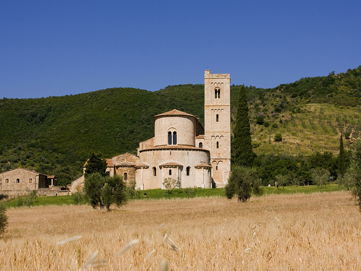 Ore 16.15 - Visita all'Abbazia di Sant'Antimo