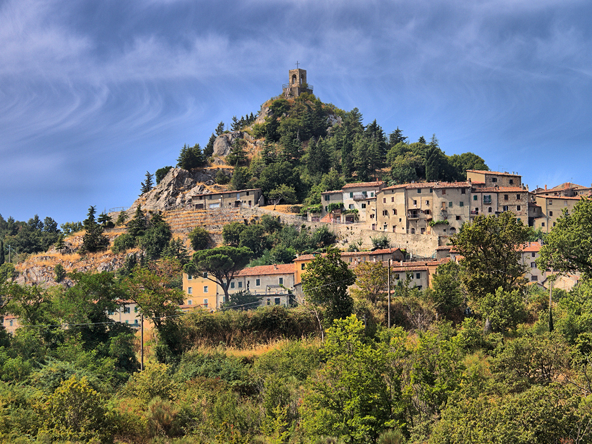Ore 17.15 - Passeggiata a Castiglione D'Orcia